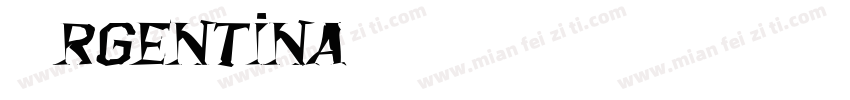 Argentina 2024字体转换